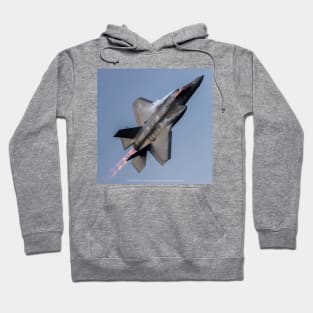 F-35A Afterburner and Vapor 2 at Dusk Hoodie